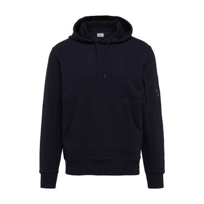 C.p. Company Hoodie In Total Eclipse