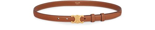 CELINE Triomphe small belt in natural calfskin