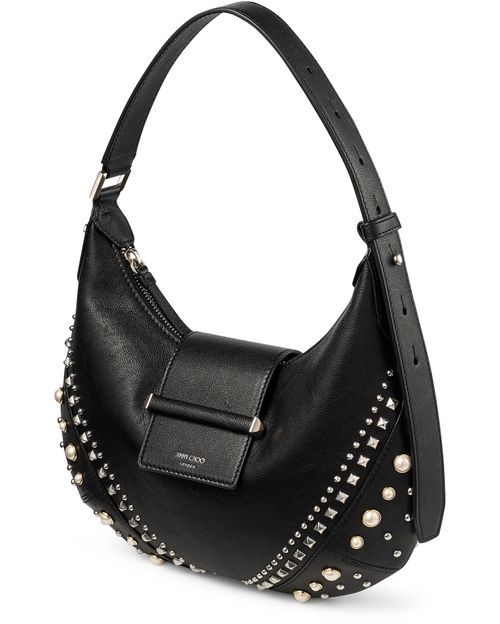 JIMMY CHOO Kleine Hobo-Tasche Bar