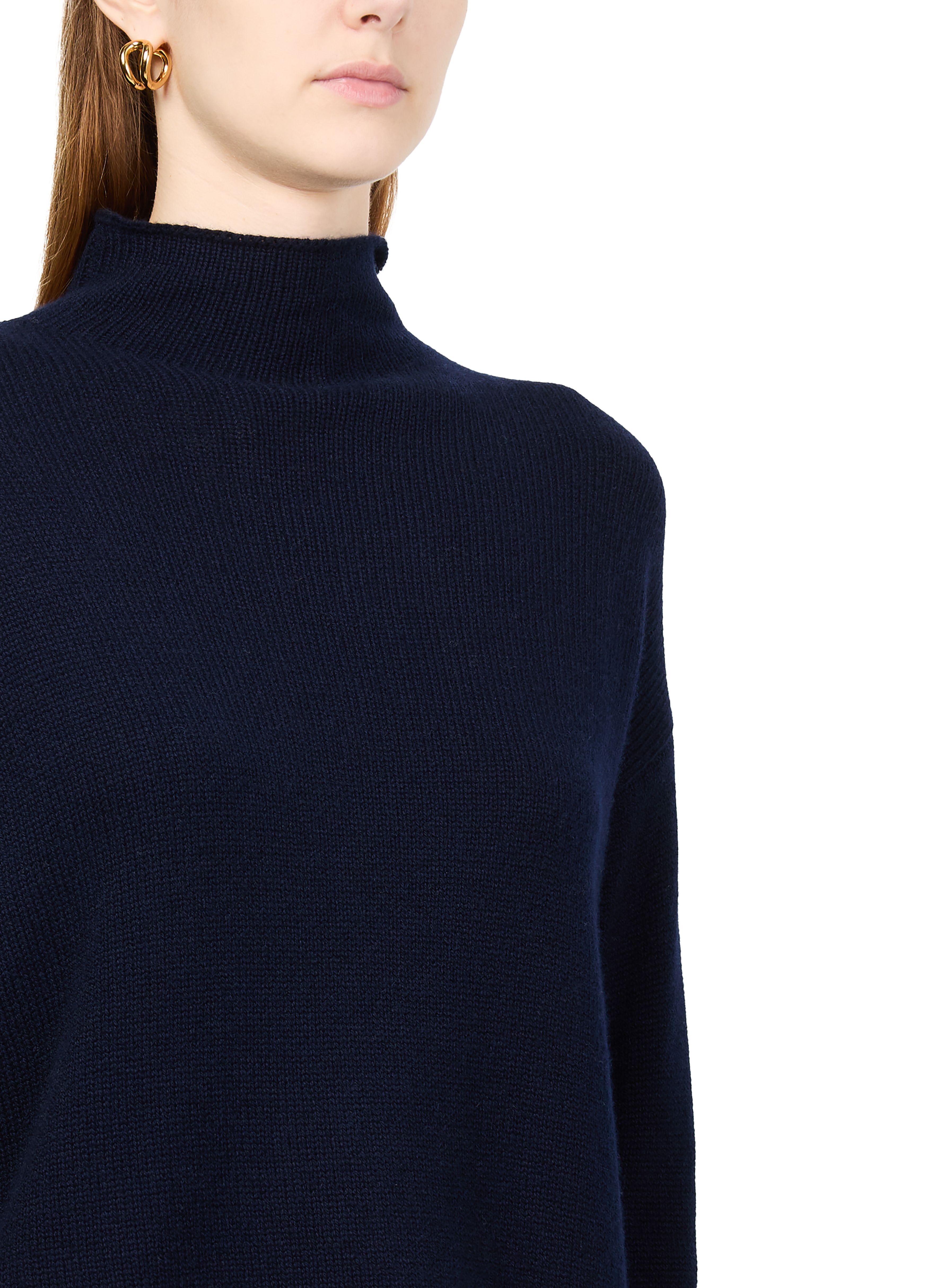 Sweater with large high neck thumbnail 3