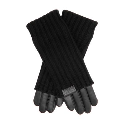 Gloves in cashmere and nappa lambskin