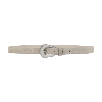Brunello Cucinelli Calfskin Belt In Brown