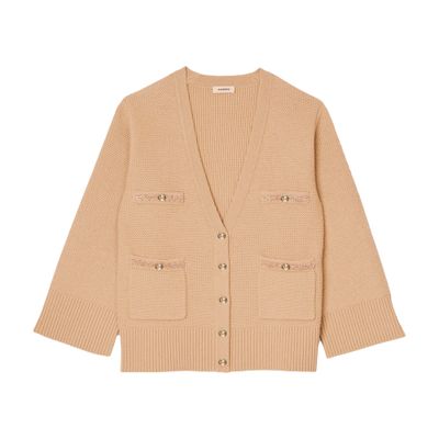 Sandro long cardigan discount