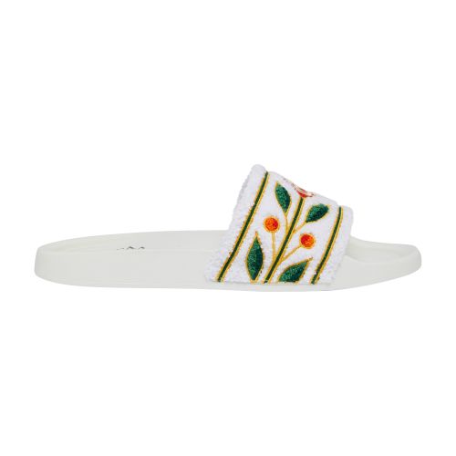 Casablanca Flat Shoes In White_laurel