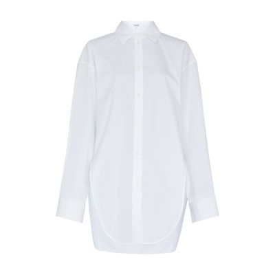 Loewe Cotton Shirt In White
