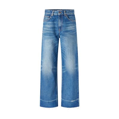 Chloé Wide-leg Jeans In Blue