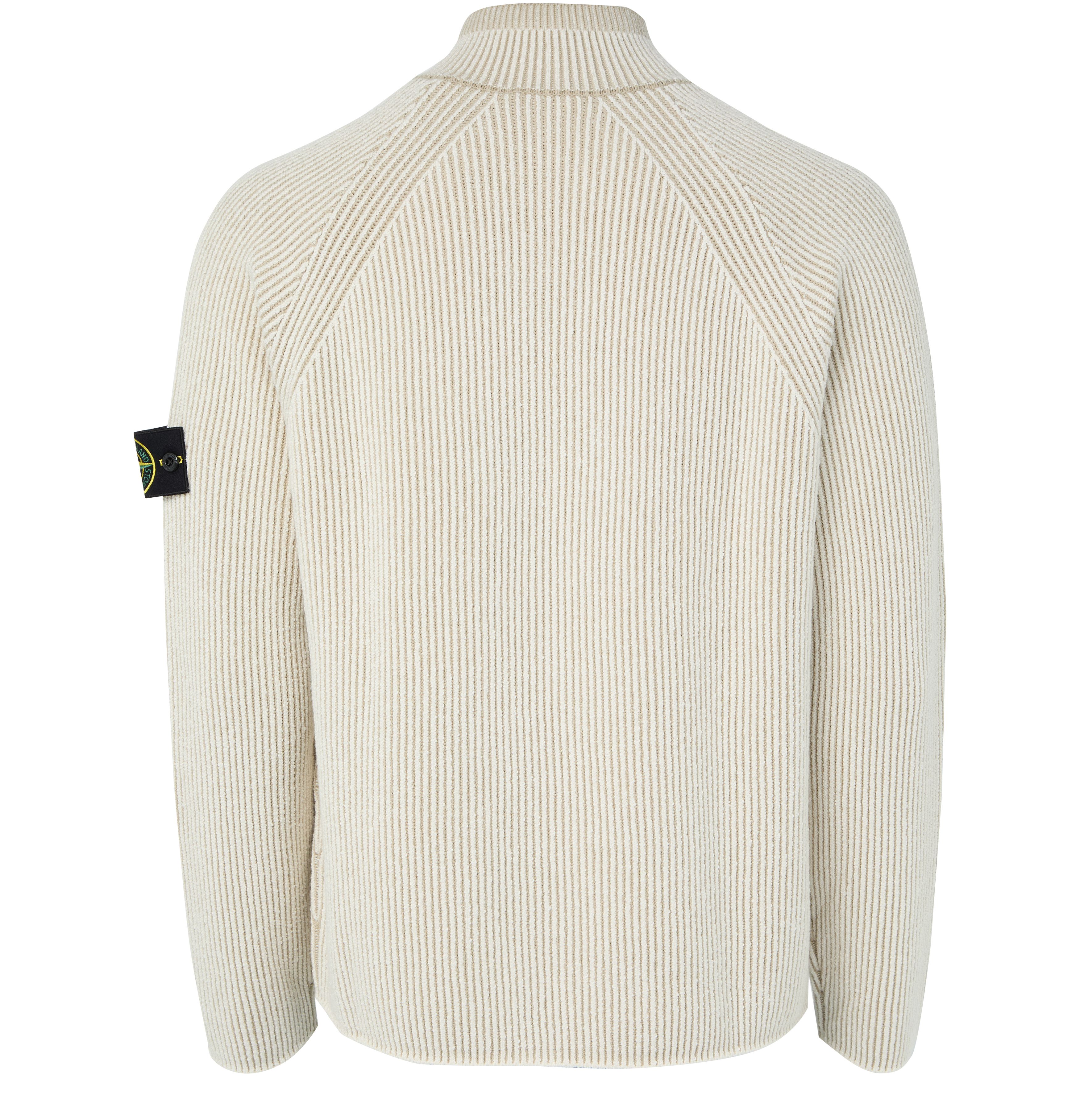 Compass patch half-zipped knitted jumper thumbnail 3
