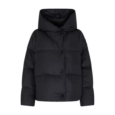 Shop Canada Goose Rhoda Down Jacket In Black