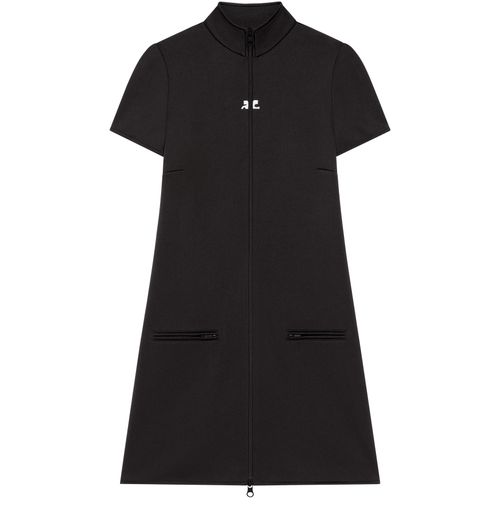 COURREGES Interlock tracksuit mini dress