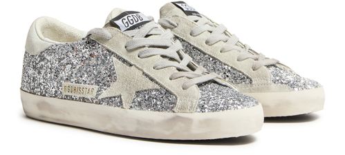 GOLDEN GOOSE Super-Star glitzernem Sneakers