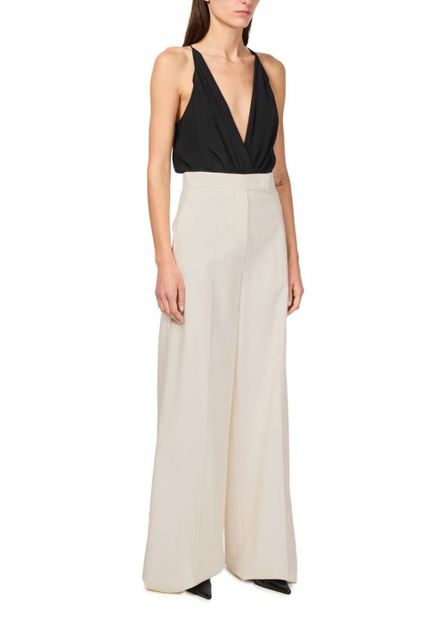 MAX MARA Hose Finish mit weitem Bein