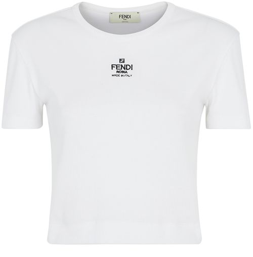 (*♡様 【FENDI】 ホワイトタンクトップ FENDI フェンディ タンクトップ カットソー ノースリーブ クルーネック