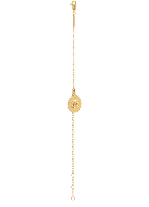 CELINE Bracelet laiton doré Swivel Triomphe