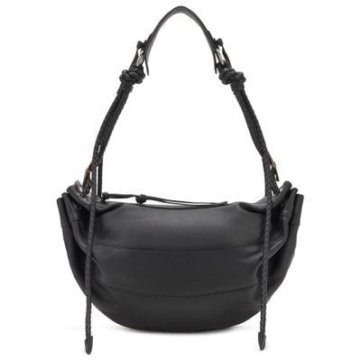 Isabel Marant Maia Medium Hobo Bag In Black