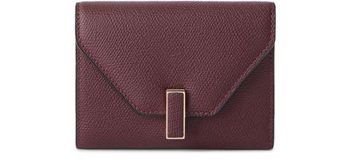 VALEXTRA Iside 3 CC folding wallet