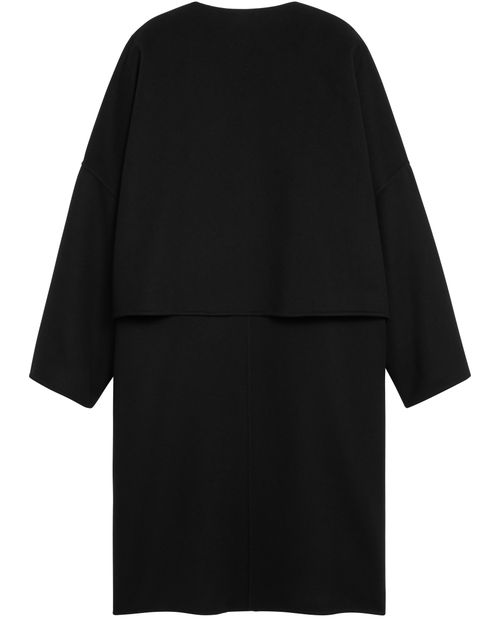 CELINE Manteau col pur cachemire double face
