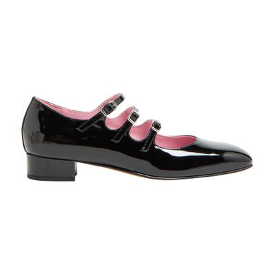 Carel Ariana Mary Janes Ballet Flats In Black