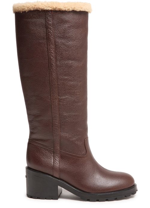 BALLY Padma fur boots 55
