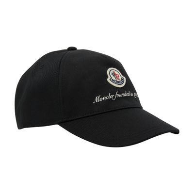 Black shop moncler cap