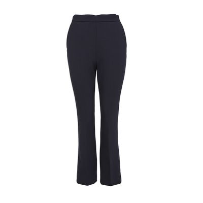 Max Mara Nepeta Straight-leg Pants In Blue