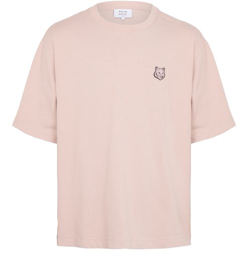 MAISON KITSUNE Fox head patch oversize t-shirt