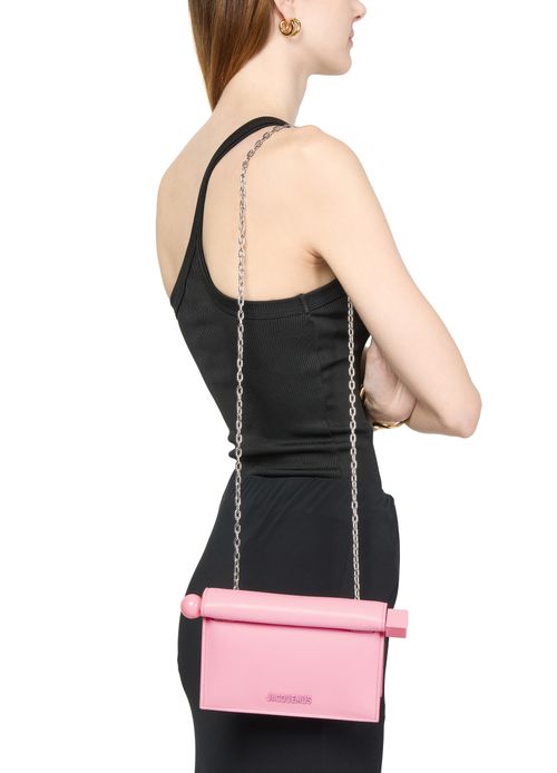JACQUEMUS The small Rond Carré clutch