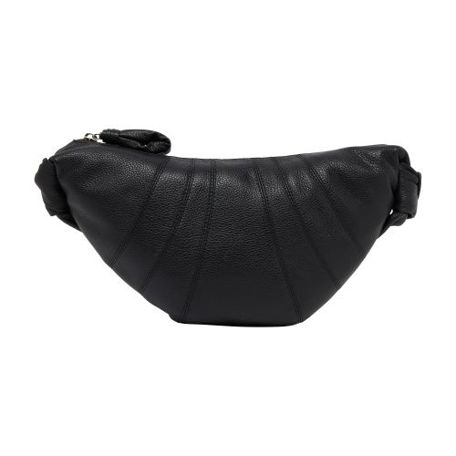 Lemaire Small Croissant Bag In Black