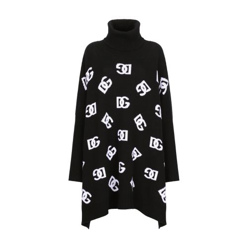 DOLCE & GABBANA WOOL PONCHO