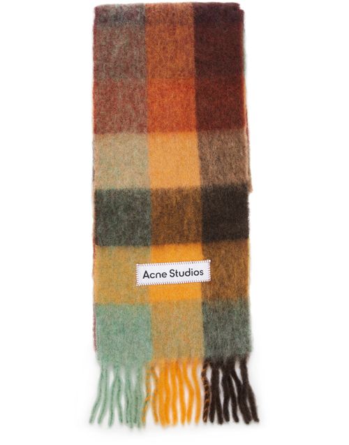 ACNE STUDIOS Vally scarf with fringes