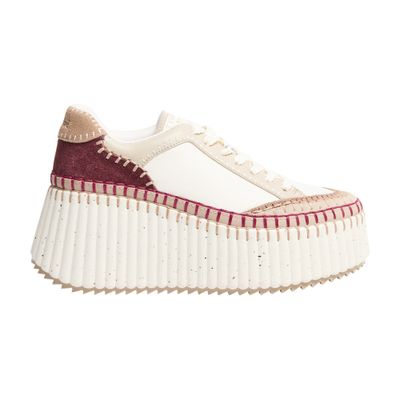 Chloé Nama Sneakers In Neutral