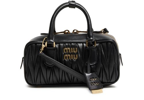 MIU MIU Sac Arcadie en cuir nappa matelassé