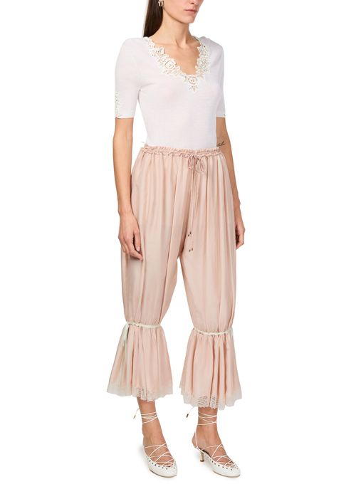 CHLOE Frilled pants