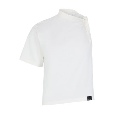 Twist asymmetrical t-shirt