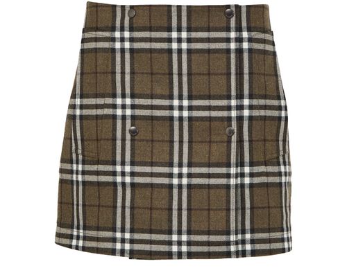 BURBERRY Buttoned skirt
