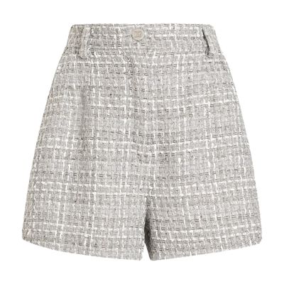 Dolce & Gabbana Tweed Shorts In Multicolor