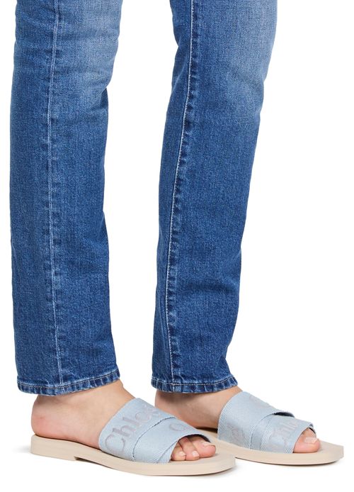 CHLOE Woody flat mules