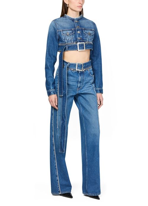 JEAN PAUL GAULTIER The jeans with zip belt