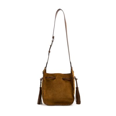 Isabel Marant Silao Bucket Shoulder Bag In Brown