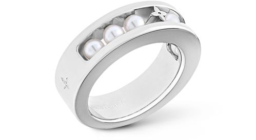 LOUIS VUITTON Pearls Fusion Rings