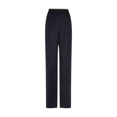 Bottega Veneta Loose Pants In Black