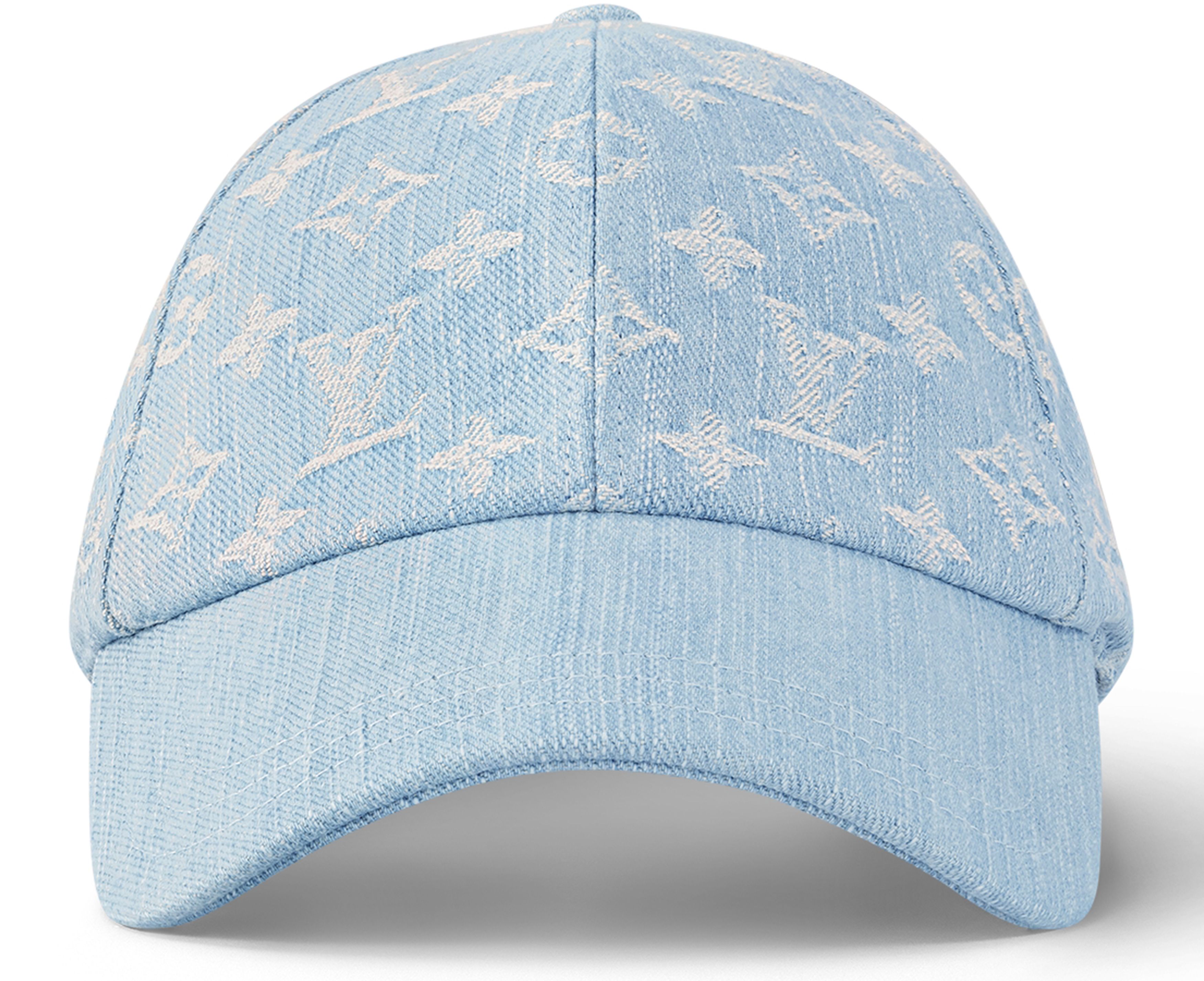 Monogram Denim Cap thumbnail 3