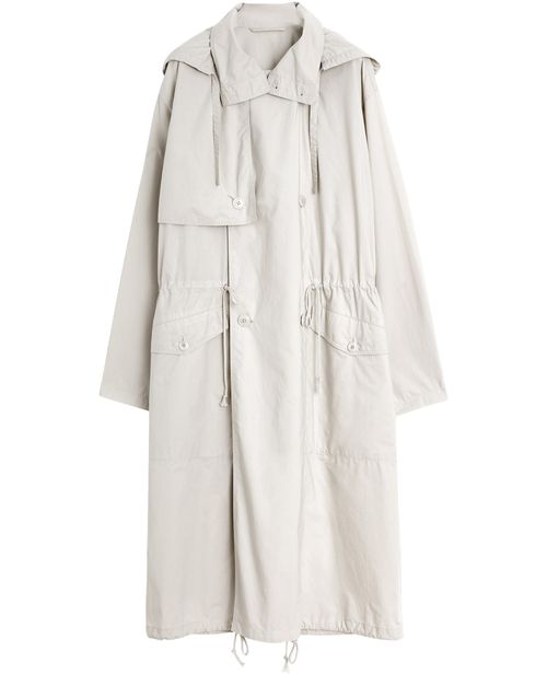 LEMAIRE Light hooded trench
