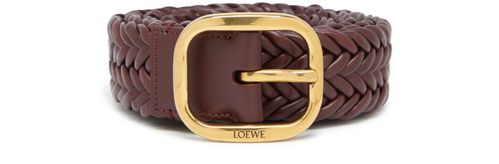 LOEWE 가죽 라운드 벨트