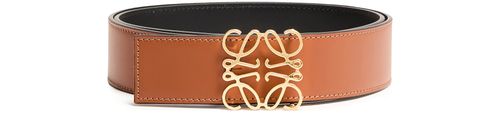 LOEWE Anagram reversible belt in calfskin