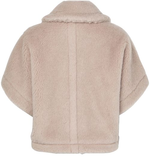 MAX MARA Cape aus Teddy-Stoff Newterzo
