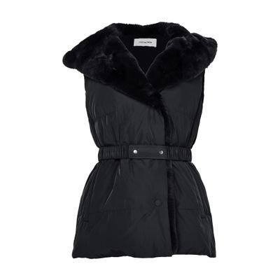 Hooded gilet