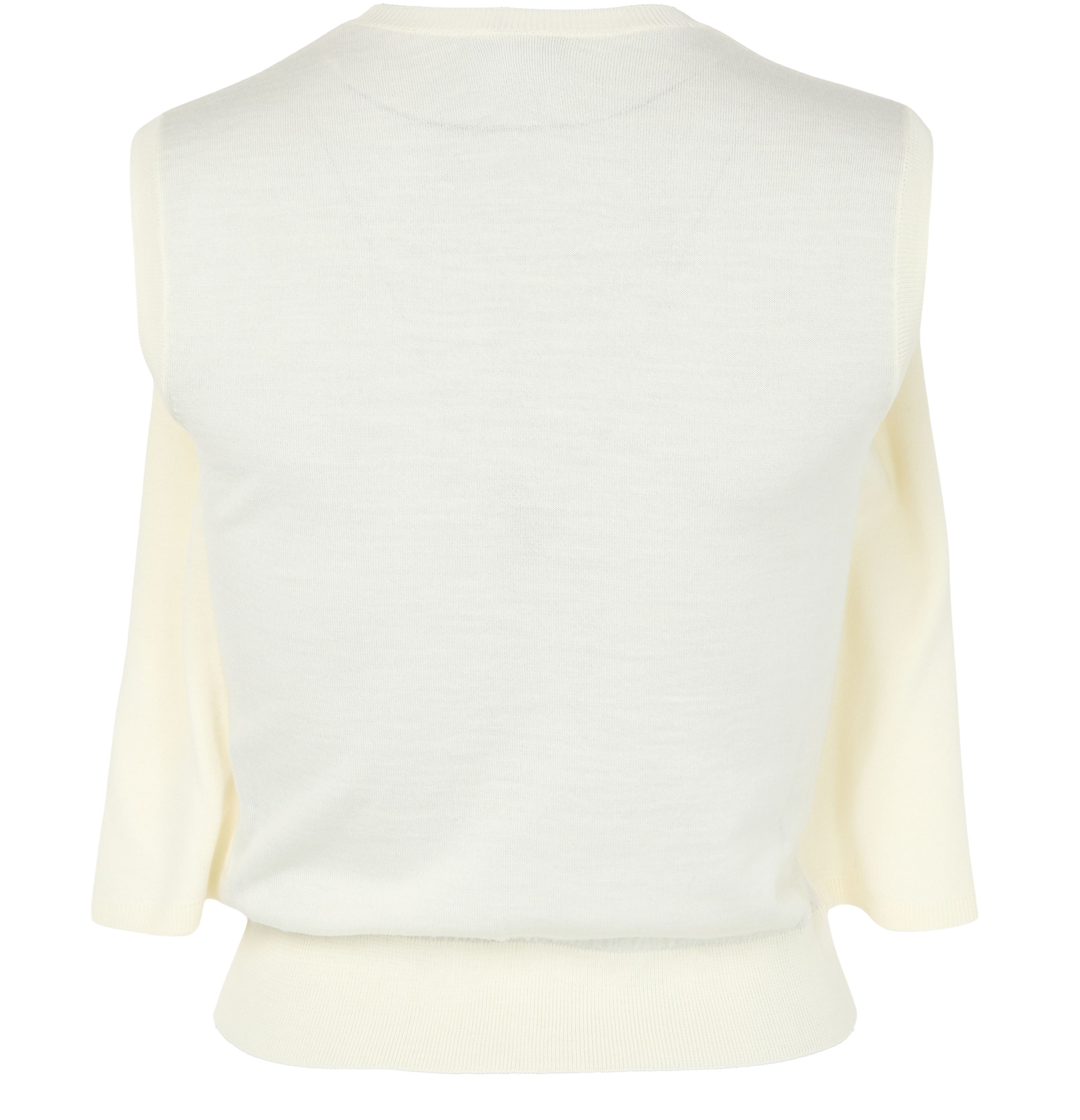 Sleeveless knit sweater thumbnail 3