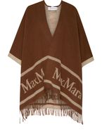 Hilde logo poncho - MAX MARA