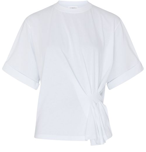 VICTORIA BECKHAM Gather detail t-shirt