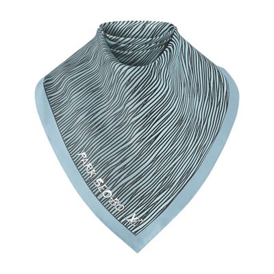 Louis Vuitton Lv X Park Seo-bo Silk Square In Blue
